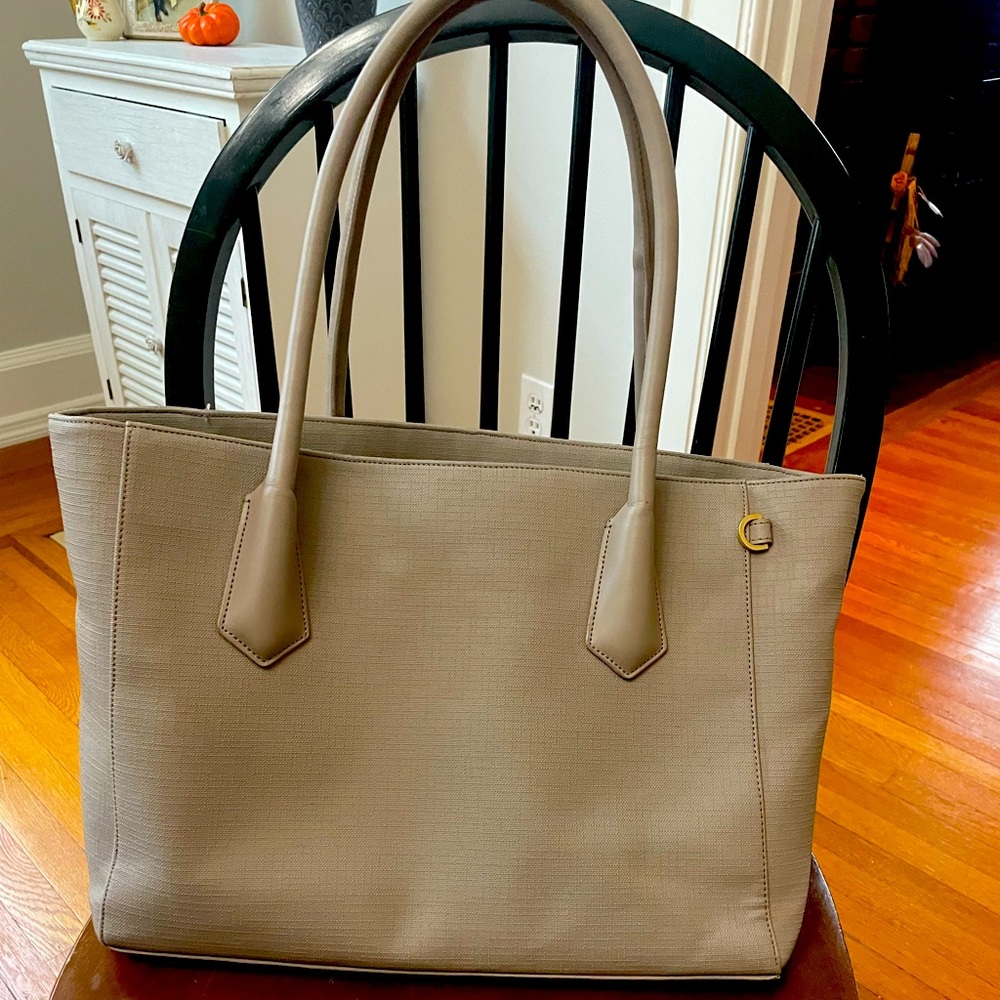 Dagne Dover signature tote- bleeker blush